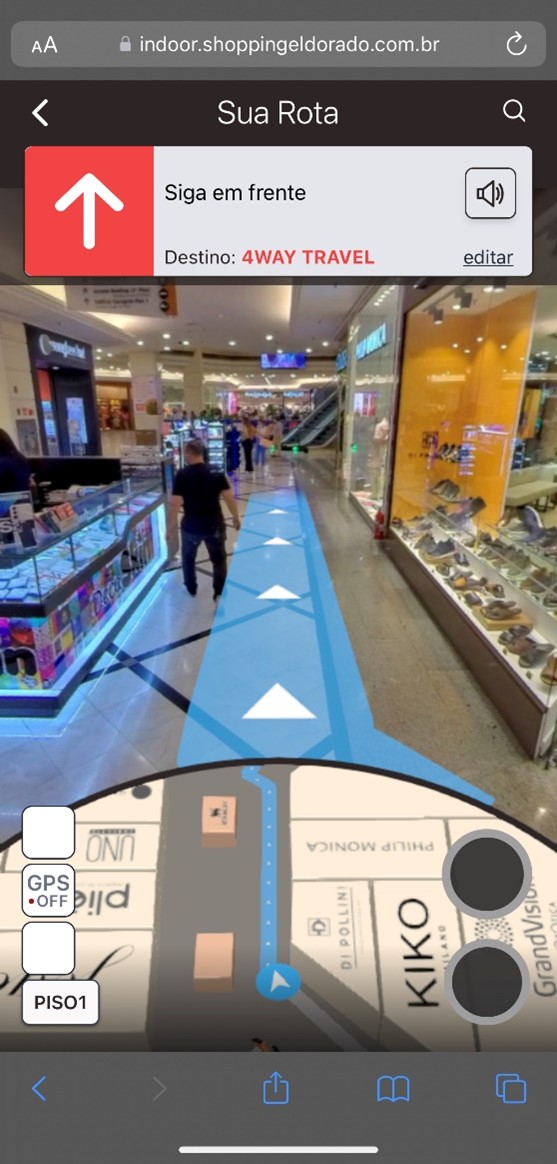 Shopping Eldorado investe em sistema de geolocalização para facilitar busca  de lojas - Mercado&Consumo